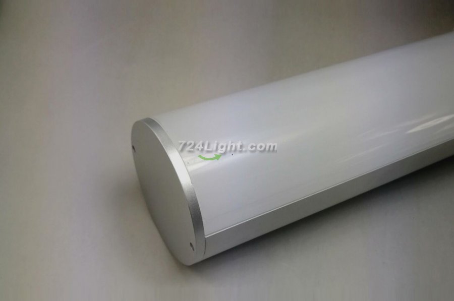 2 meter 78.7" 2.5inch Newest Suspended Tube Light LED Profile Diameter 63mm 1meter Tube lighting Profile