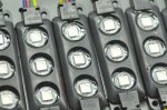 Black 5050 SMD LED Modules RGB 3 LED 5050 Modules 65x18MM 12V 0.75W Waterproof Modules