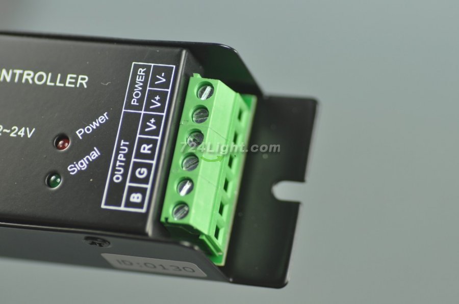 DC12V-24V Output Current 4A/Channel LED Wireless RF 4keys Touch Controller Common Anode LED RGB Controller