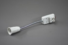 E27 360Â° screw switch socket E27 Rotatable separator