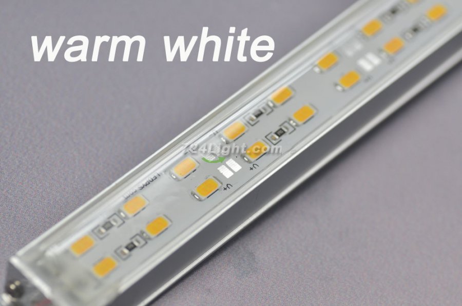 1Meter Double Row Waterproof LED Strip Bar 39.3inch 5630 Rigid LED Strip 12V With DC connector 144LEDs/M