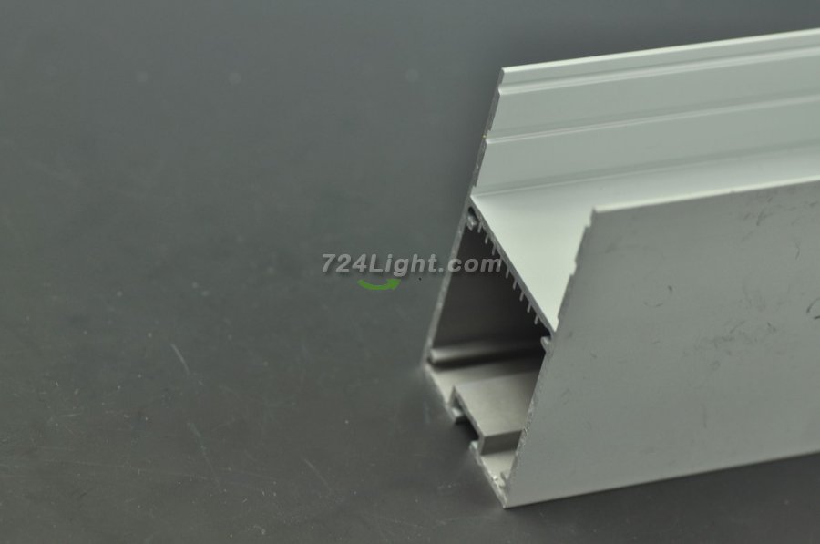 Aluminum LED profile for Droplight with Internal driver transformer space for led strip