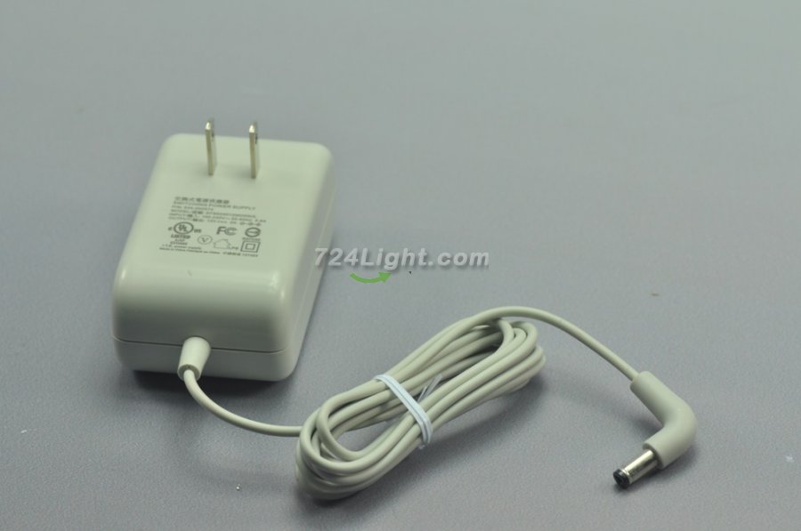 12V 2A Adapter Power Supply 24 Watt LED Power Supplies UL Certification US Plug For LED Strips LED Lighting