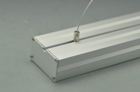 1 Meter 39.4â€ Aluminum LED Suspended Tube Light LED Profile Diameter 70mm suit 40mm Flexible led strip light