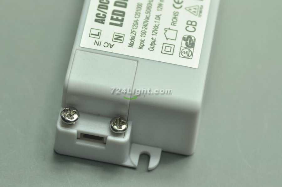 12 Watt LED Power Supply 12V 1A LED Power Supplies UL Certification For LED Strips LED Light