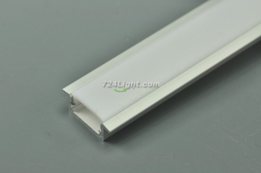 Super wide 23.5mm Strip Recessed LED Aluminium Extrusion Recessed LED Aluminum Channel 1 meter(39.4inch) LED Profile