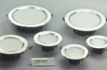 12W DL-HQ-102-12W LED Spotlight Cut-out 140mm Diameter 6.9" White Recessed LED Dimmable/Non-Dimmable LED Ceiling light