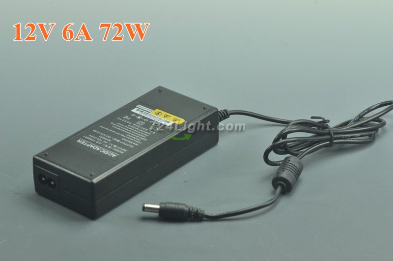 12V LED Switching Power Supply Adapter 100V-240V To DC 12V 1A 2A 3A 5A 6A 8A 10A 12.5A recommend 12V 5A 60W Reliability, Low Heat