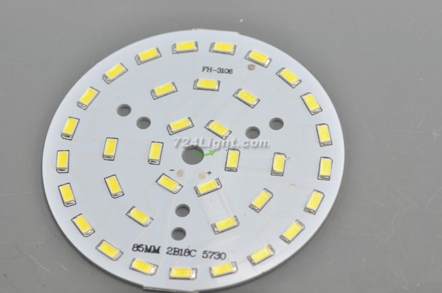 LED Dulb 18W aluminium PCB SMD5730 Semi-Finished Dry LED Aluminium Base For LED Lighting