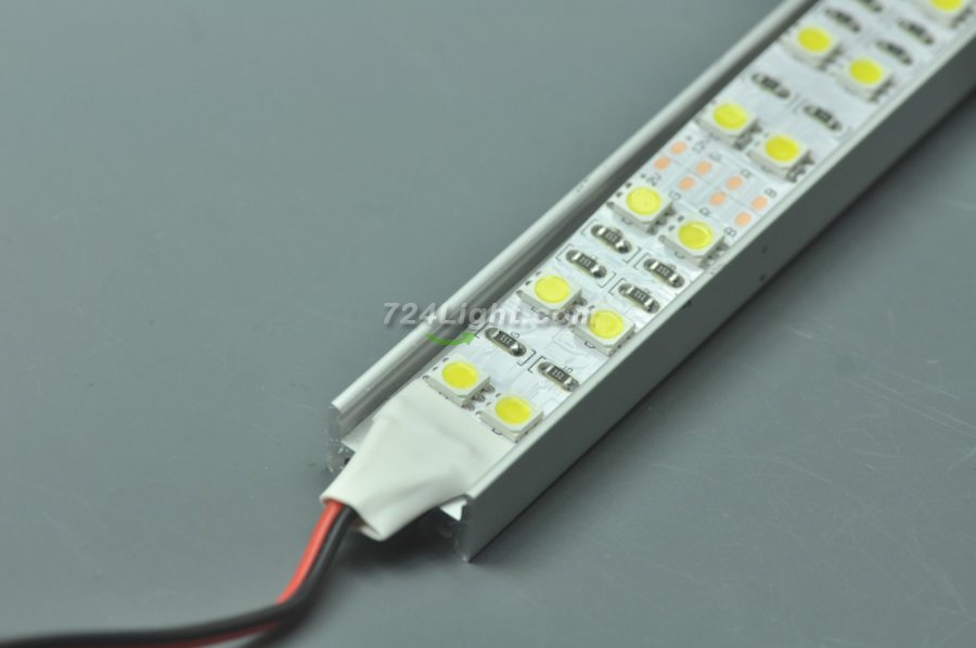 Simple Line LED Aluminium Channel System LED Droplight 1 meter(39.4inch) Support max 16.7mm Double 5050 led strip light Replace fluorescent tube