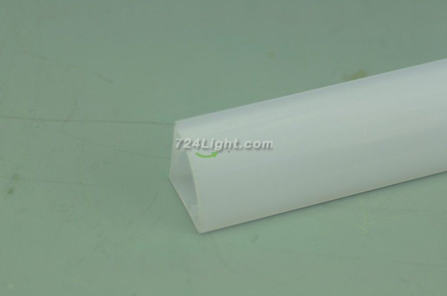 Waterproof LED Channel IP65 plastic 90Â° led profile housing For 12.1mm Flexible Strip lighting