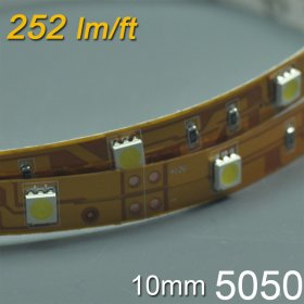 5050 LED Strip light With Background Yellow PCB 5m (16.4ft ) 300LEDs