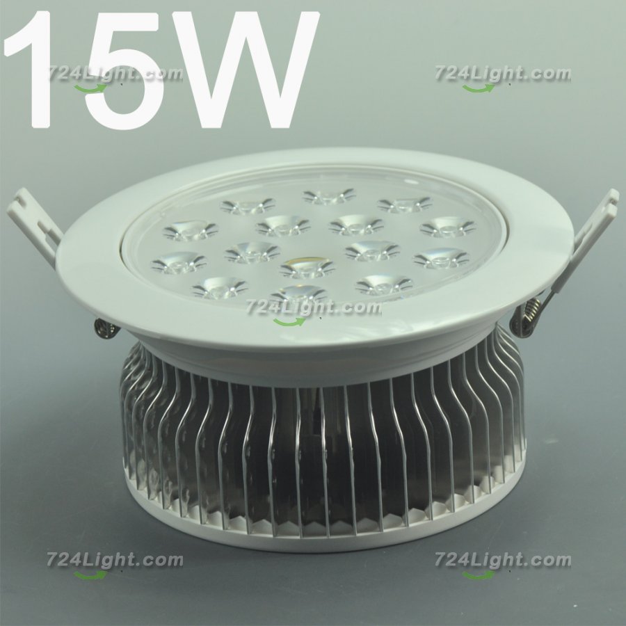 15W LD-CL-CPS-01-15W LED Down Light Cut-out 137mm Diameter 6.3\" White Recessed Dimmable/Non-Dimmable LED Down Light