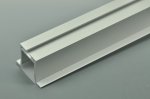 LED Aluminium Extrusion 18.6mm Recessed LED Aluminum Channel 1 meter(39.4inch) With Wings