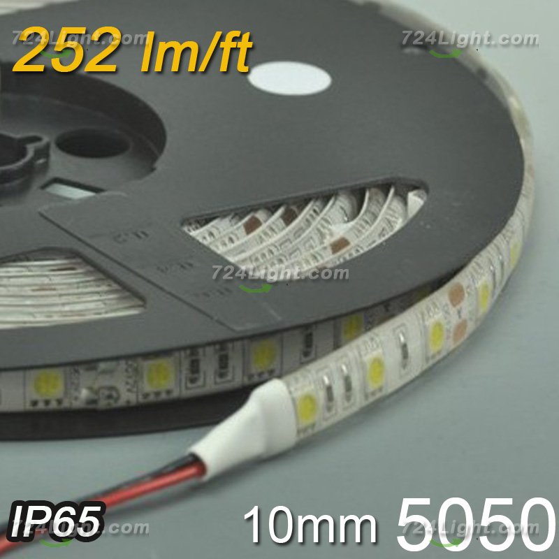 Waterproof LED Strip Light SMD5050 Flexible 12V Strip Light 5 meter(16.4ft) 300LEDs - Click Image to Close