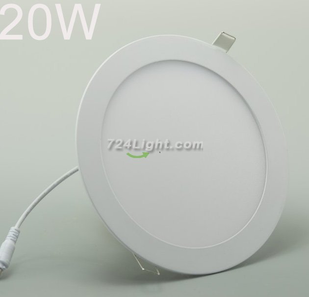 LED Spotlight 20W Cut-out 175MM Diameter 7.5\" White Recessed LED Dimmable/Non-Dimmable LED Ceiling light