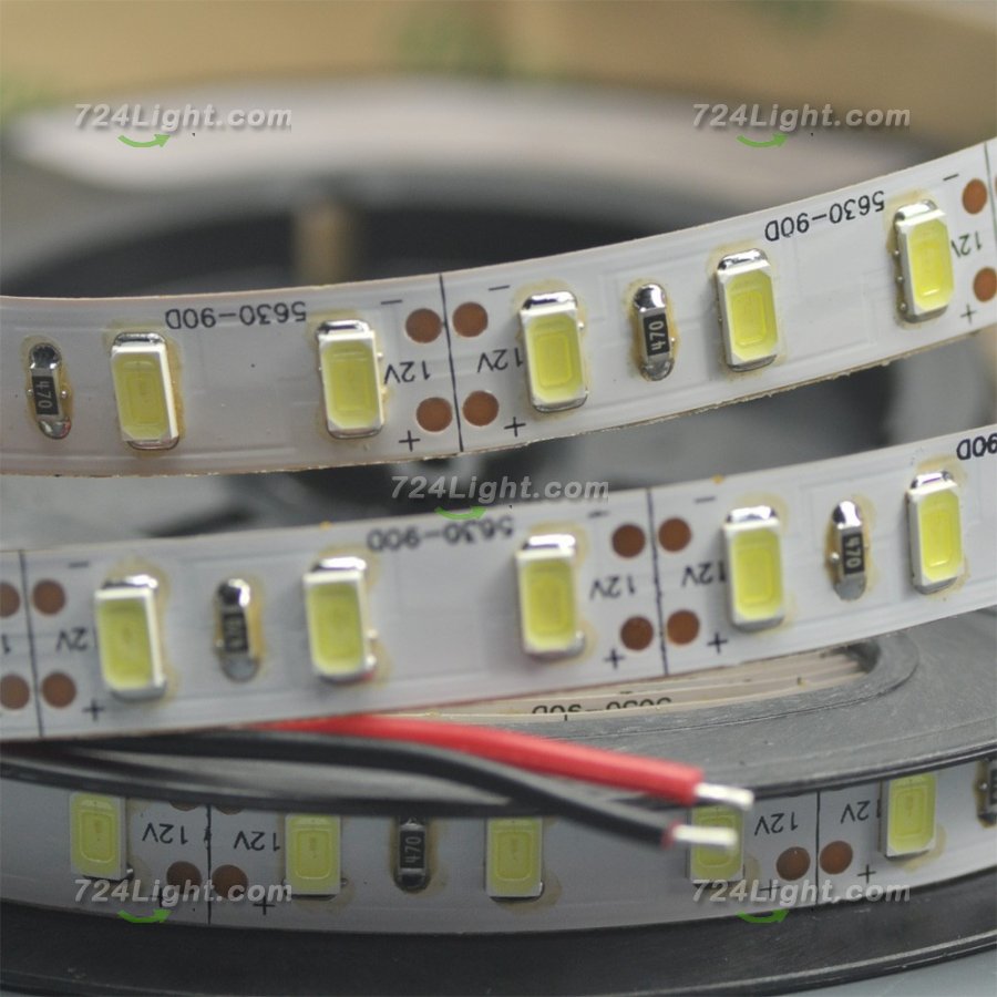 Free Cutting 1meter-5meter Super Bright 5630 SMD Single Color Flexible Light Strip 5m (16.4ft ) 450LEDs