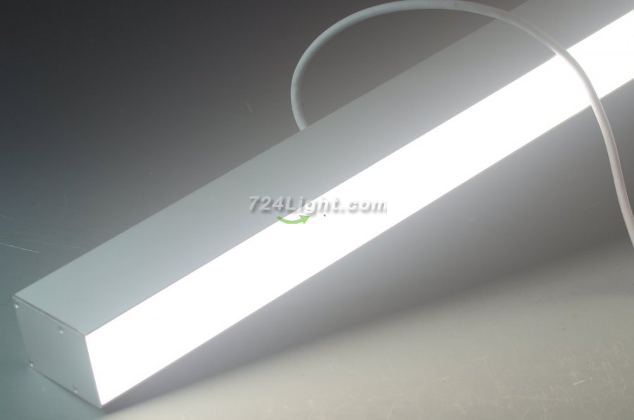 LED Linear Suspension 8ft2.4 Meter 2.76"x1.97" 100W AC120-277V