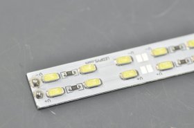 Double Row 39.3inch 5630 Rigid LED Strips 144LED 1M 15mm 12V DC Aluminium Rigid Strip Bar light
