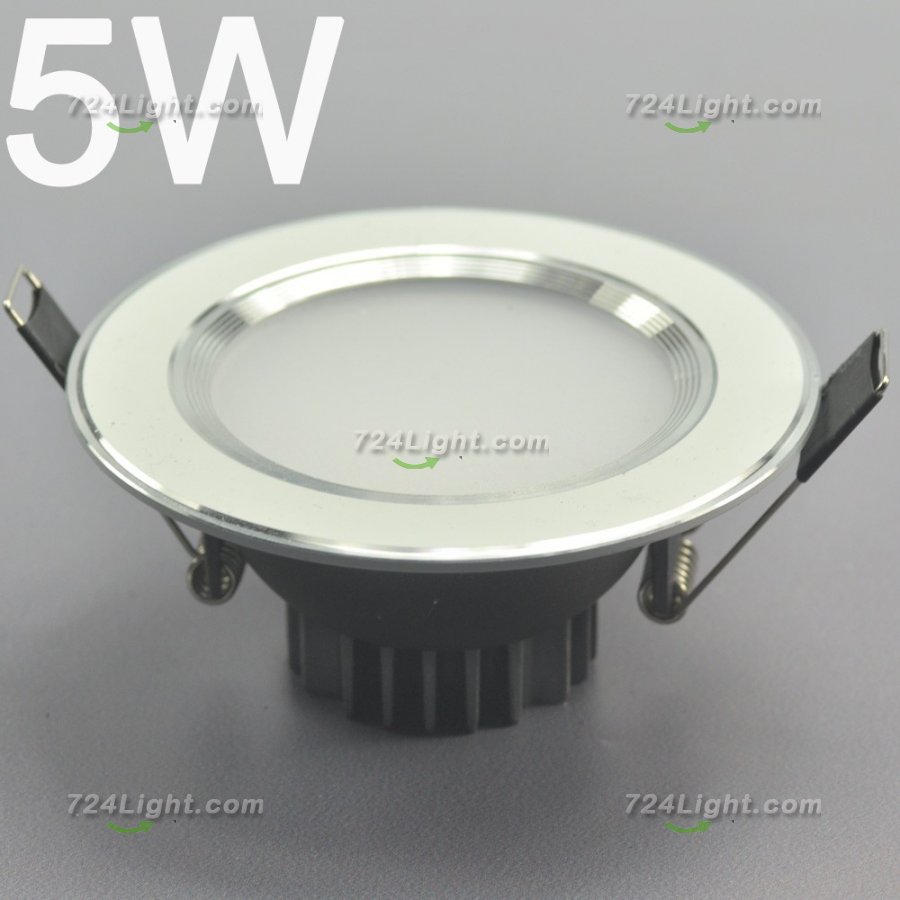 5W DL-HQ-102-5W LED Downlight Cut-out 73.5mm Diameter 4.2\" White Recessed Dimmable/Non-Dimmable Ceiling light