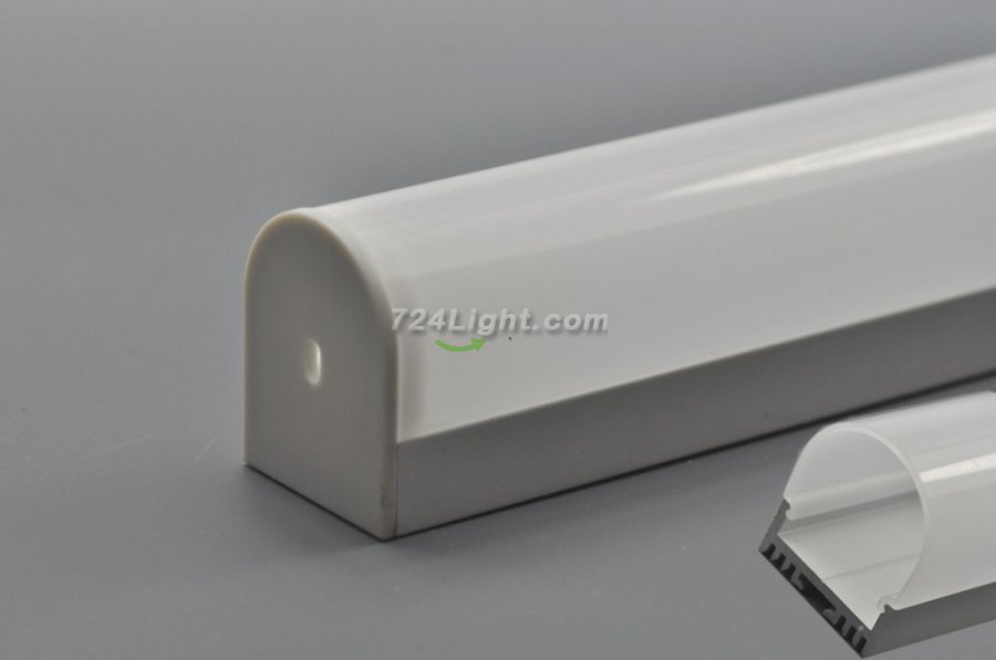 Super Wide 22mm LED Channel Slim LED Profile(H):28mm 1 meter (39.4inch) LED Line lighting Channel - Click Image to Close