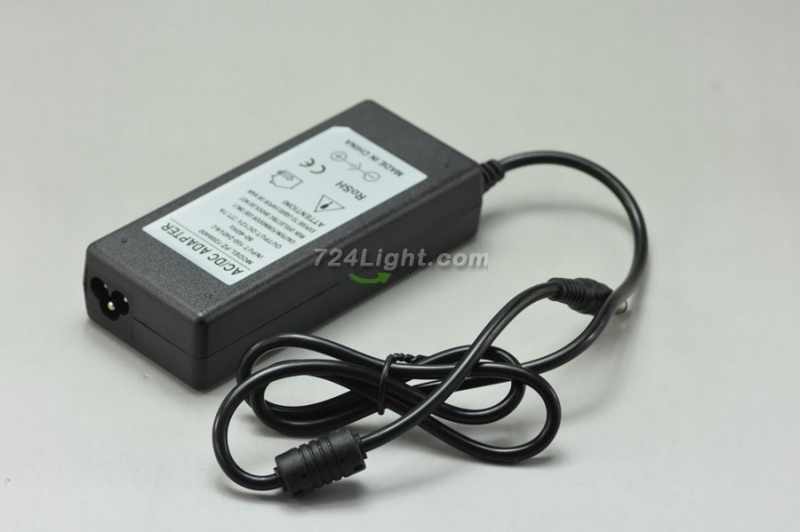12V 7A Adapter Power Supply DC To AC 84 Watt LED Power Supplies For LED Strips LED Lighting - Click Image to Close