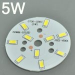 LED Dulb 5W aluminium PCB SMD5730 Semi-Finished Dry LED Aluminium Base For LED Lighting