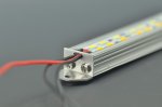 Double Color Temperature Double Row LED Strip Bar Pure White Warm White 39.3inch 5630 1M Rigid LED Strip 12V 144LEDs/M Non-waterproof