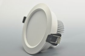 5W DL-HQ-101-5W LED Downlight Cut-out 93mm Diameter 4.3" White Recessed Dimmable/Non-Dimmable Ceiling light