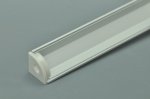 1.5 meter 59" LED 90Â° Right Angle Aluminium Channel PB-AP-GL-006 16 mm(H) x 16 mm(W) For Max Recessed 10mm Strip Light LED Profile With Arc Diffuse Cover