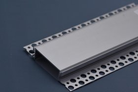 2.5 Meter 98.4â€ Aluminum Recessed LED Corner Strip Channel 104mm x 15.5mm Seamless Led Profile