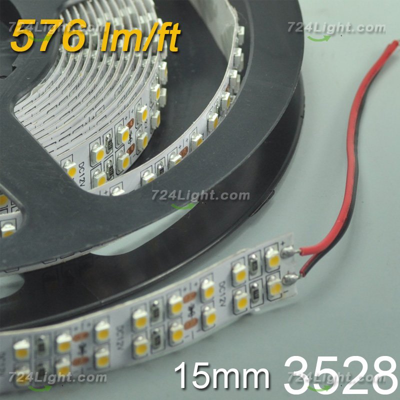 LED Strip Light SMD3528 Flexible 12V Strip Light 5 meter(16.4ft) 1200LEDs - Click Image to Close