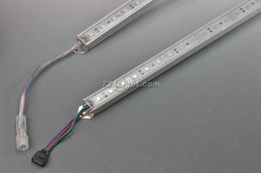 1meter 39.3inch 12V Superbright Waterproof 5050 RGB Color Changing LED Rigid Strip Bar - Click Image to Close