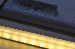 0.5 meter 19.7" LED U Rectangle Aluminium Channel PB-AP-GL-005 16 mm(H) x 16 mm(W) For Max Recessed 10mm Strip Light LED Profile