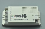 LED Music Controller Souch Sensitivity With 24 Keys Remote Control 3 RGB Channels 70W