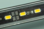 Bestsell Black 0.5 Meter LED Strip Bar 0.5meter Rigid Strip light 20inch Aluminium 5050 5630 Rigid LED Strips Bar