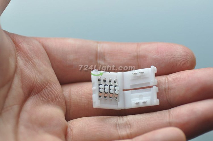 Wholesale LED RGB Connector 5050 RGB Easy Connect 10mm rgb led strip connect