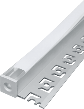 3313 edge-sealing embedded gypsum lace pre-embedded corner line lamp hard light strip shell aluminum groove