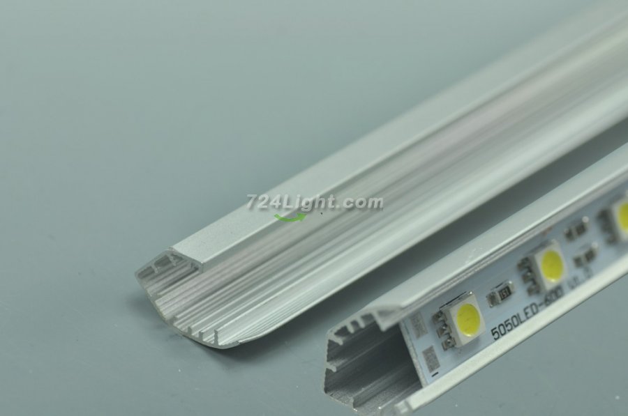V LED Aluminium Channel 1 meter(39.4inch) LED Profile For Counter - Click Image to Close