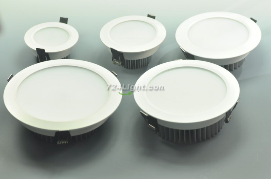 5W DL-HQ-101-5W LED Downlight Cut-out 93mm Diameter 4.3" White Recessed Dimmable/Non-Dimmable Ceiling light