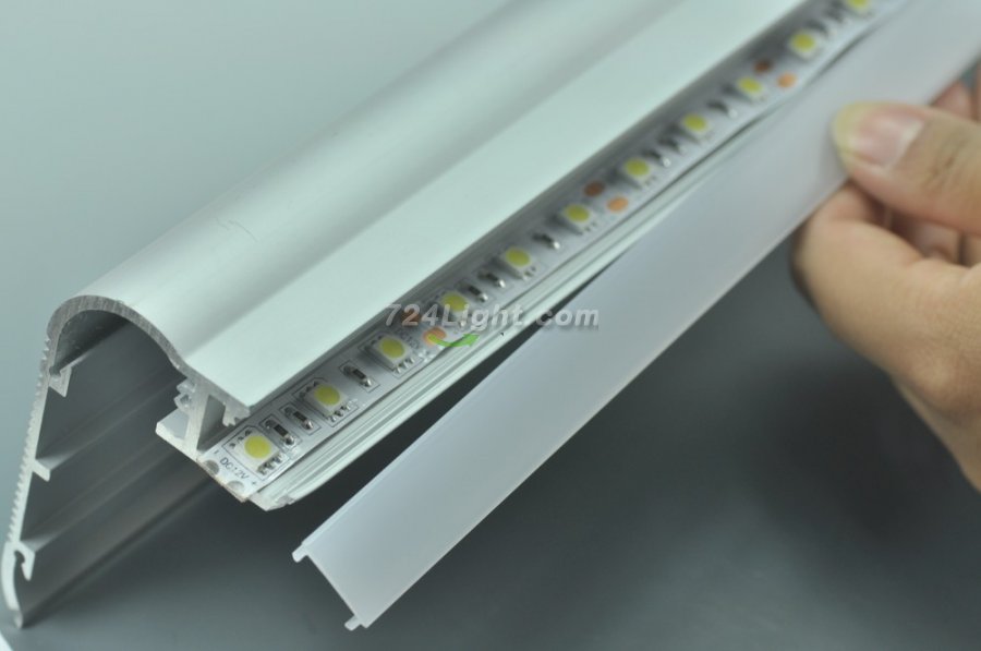 LED Stair Extrusion LED Aluminium Stair Channel 1 meter(39.4inch) PB-AP-GL-024 - Click Image to Close