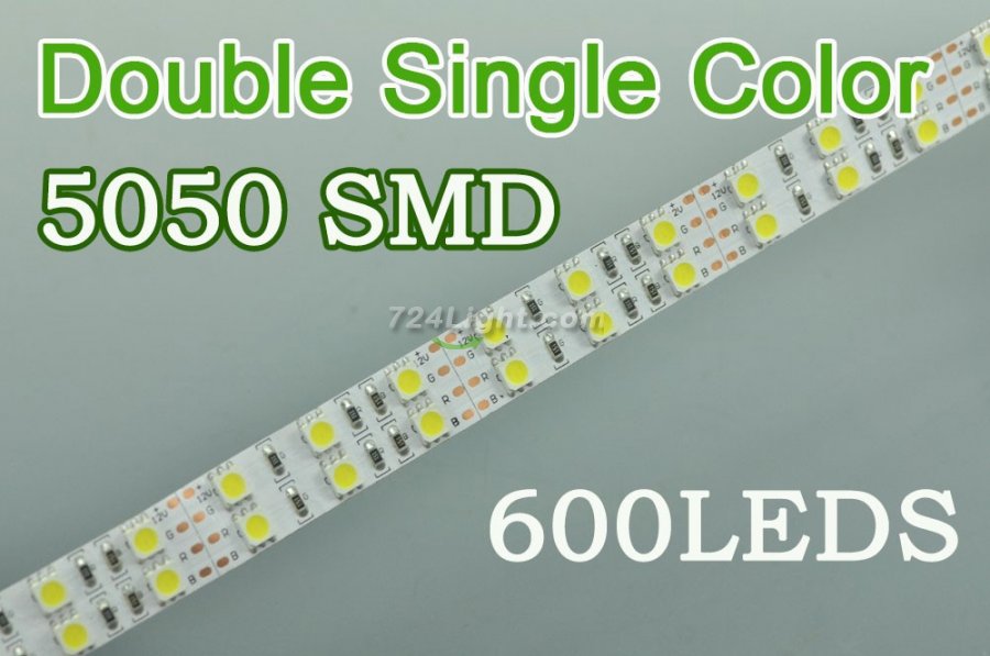 LED Strip Light SMD5050 Flexible 12V Strip Light 15mm 5 meter(16.4ft) 600LEDs
