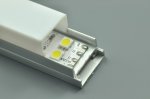 LED Channel aluminum LED Profile for Ceiling (WxH):16.9 mm x 13 mm 1 meter (39.4inch) LED Profile