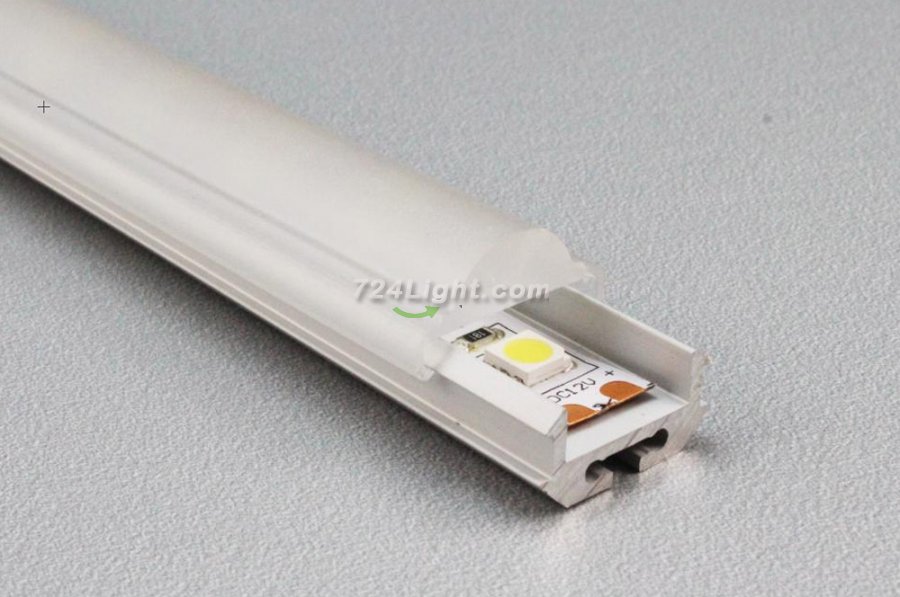 LED Aluminium Channel 1 Meter(39.4inch) LED profile With 60 Degrees Lens For Rigid LED Module 5630 2835 5050 LED Strip
