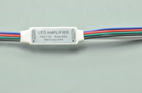 Mini Strip Amplifier RGB LED Strip lights Color 12V LED Amplifier