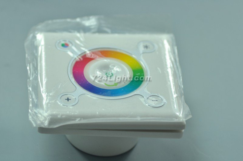 LED Wall Switch RGB Light Controller Square Touch Led Strip Controler
