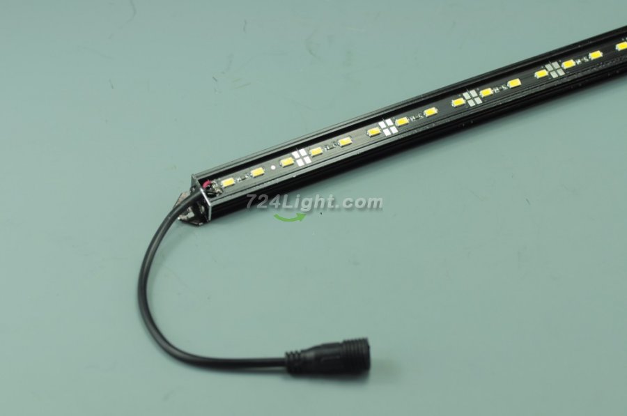 Black Superbright Non-Waterproof LED Strip Bar 39.3inch 5050 5630 1M Rigid LED Strip 12V With DC connector