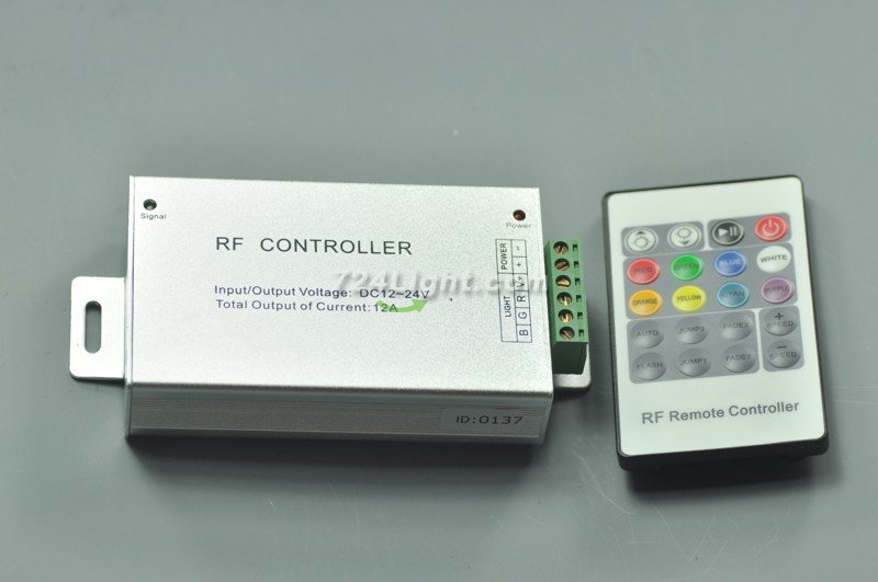 RF LED RGB Controller Remote RGB Control With 20 Keys