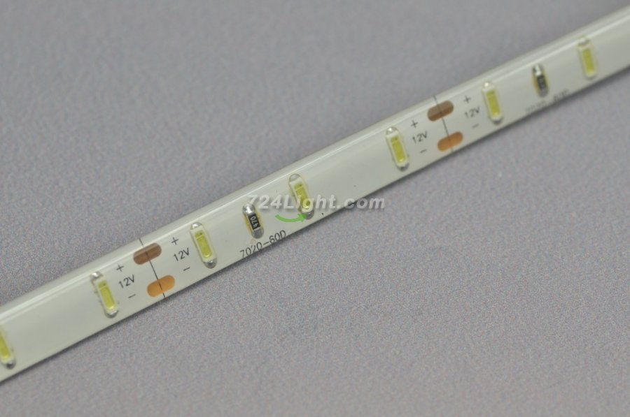 Waterproof LED Strip Light SMD7020 Flexible 12V Strip Light 5 meter(16.4ft) 300LEDs