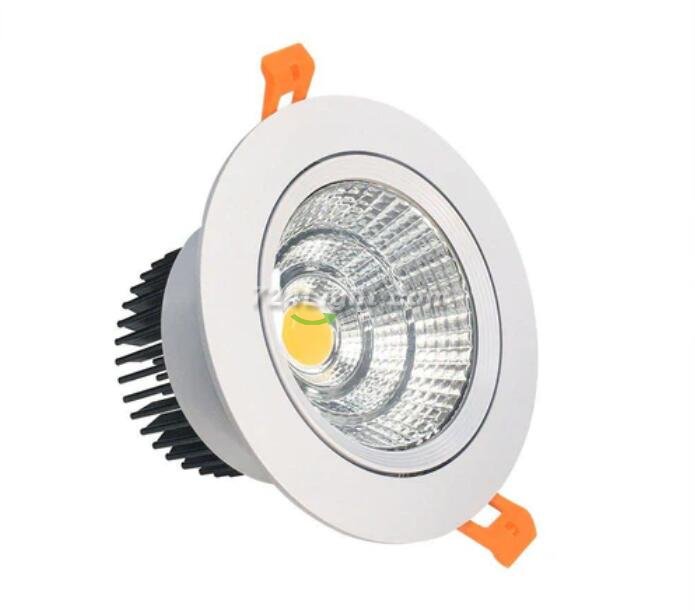 16W Dimmable CRI80 COB LED Downlight Cut-out 4.5in (115mm) 60 Degree 120W Halogen Bulbs Equivalent